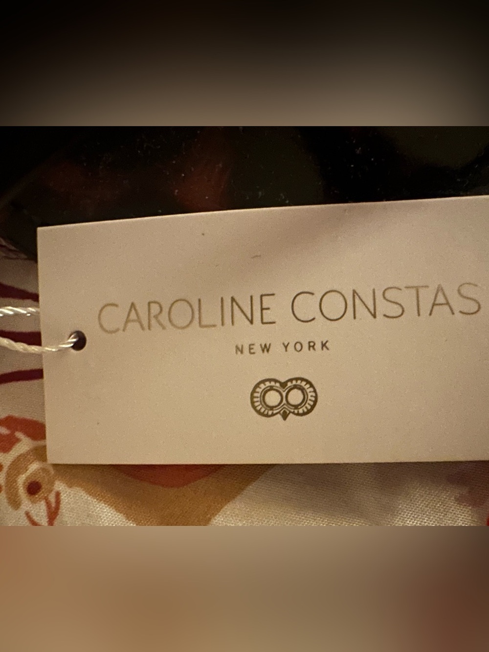 Caroline Constas Tortoiseshell Jelly Thong Sandals - Brown/Black NWT - Picture 3 of 4